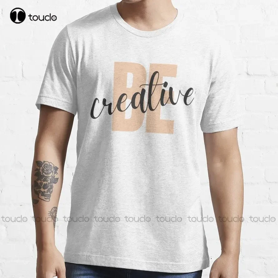 Enhance Creative - Be Creative Trending T-Shirt Custom Aldult Teen Unisex Digital Printing Tee Shirts Xs-5Xl Unisex Tee T Shirts