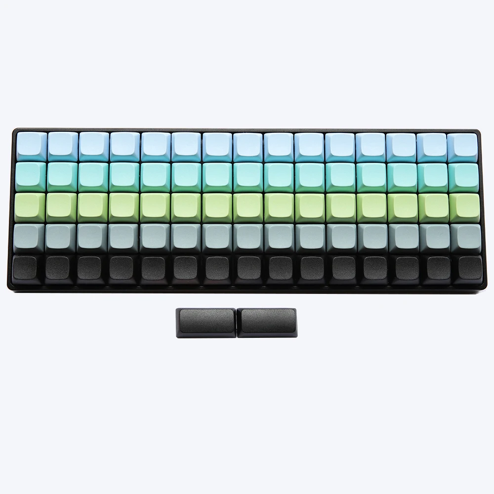 XDA Keycaps for Ortholinear Mechanical Keyboards RGB75 XD75 KBD75 Compatible with Kailh Gateron Cherry MX Switches