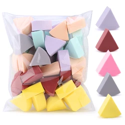 20/50 Pcs Triangle Makeup Blender 7 Colors Liquid Foundation Powder Wet and Dry Makeup Sponge