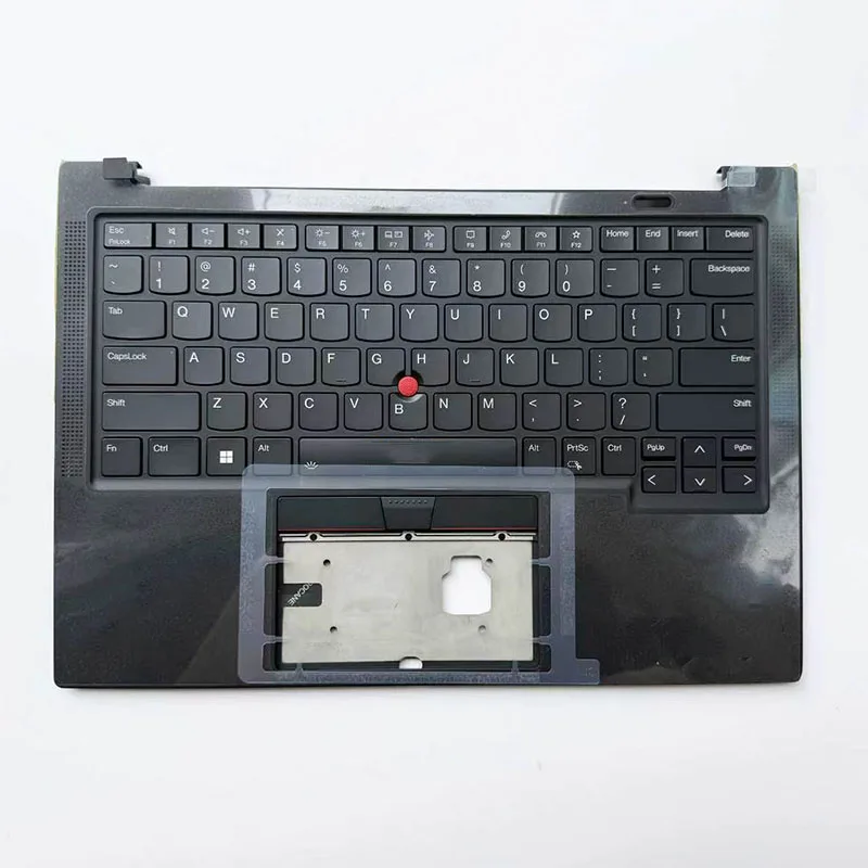 Laptop Palmrest Upper Case With US Backlight Keyboard For Lenovo Thinkpad X1 Carbon 11th Gen10 Black Color WLAN Version