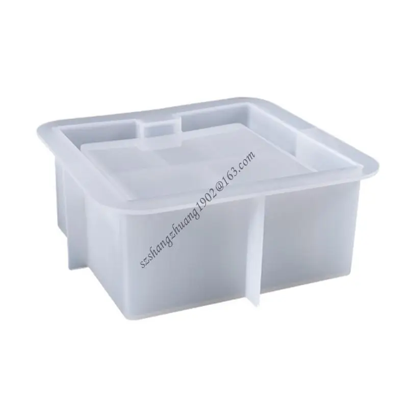 

Q6RB Silicone Square Mould Storage Box Mold Set for Home Decoration