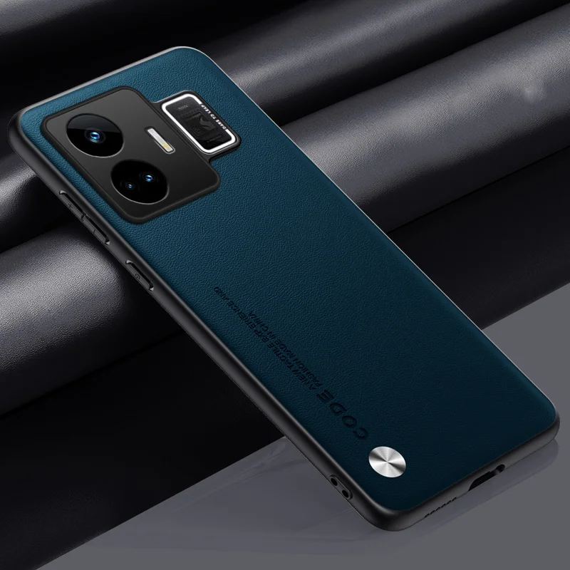 

For Realme GT Neo 5 Case Luxury Lens Protection Leather Back Cover for Realme GT Neo 5 Neo5 SE GT5 Silicone Bumper Case GT 5 Neo