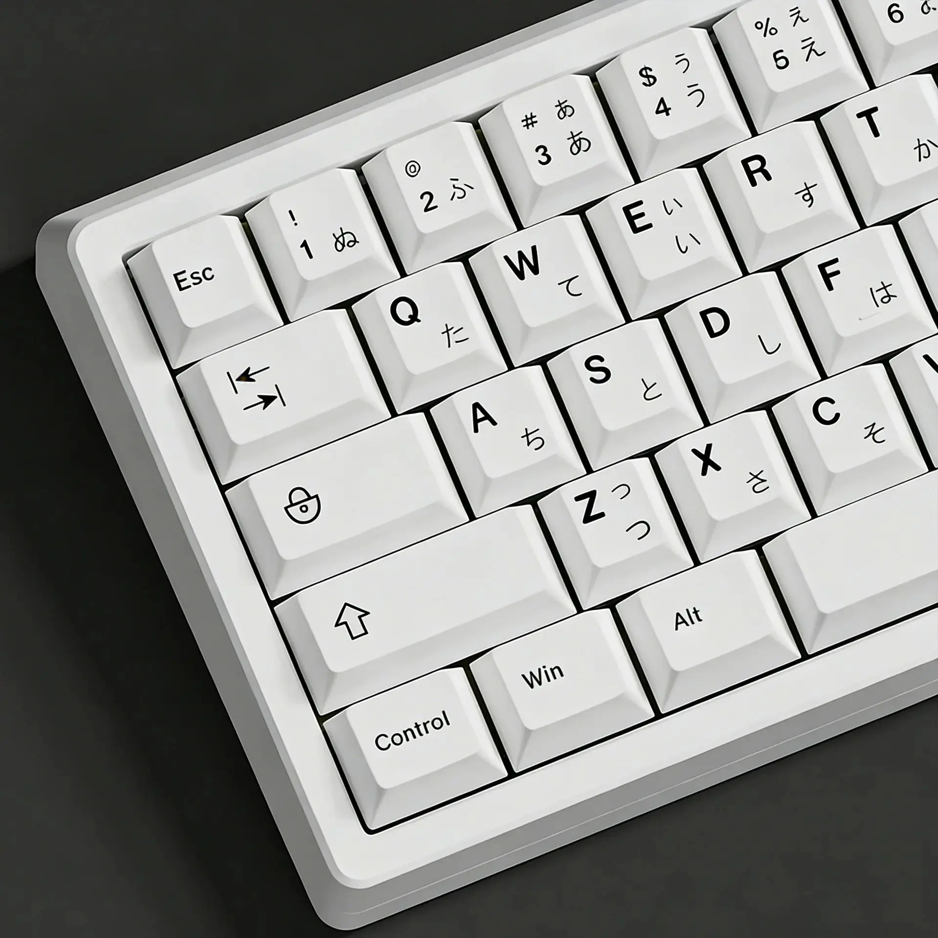 Teclas japonesas PBT de 125 teclas, perfil de cereza para teclado mecánico para videojuegos, suplemento 1.75U 2U, barra espacial de cambio