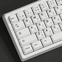 Teclas japonesas PBT de 125 teclas, perfil de cereza para teclado mecánico para videojuegos, suplemento 1.75U 2U, barra espacial de cambio