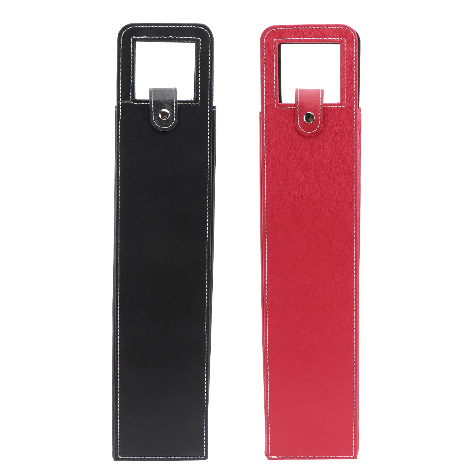 

2 pcs Wine Bottle Protector Sleeve Bottle Cover For Liquid Travel Compact Button Design Lightweight Handle For