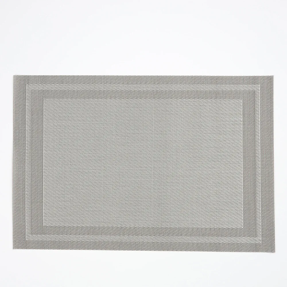 Placemats Set of 4, Heat-Resistant Woven Vinyl Placemat, Non-Slip Washable PVC Table Mat, Easy to Clean Premium Plastic Mats image 3