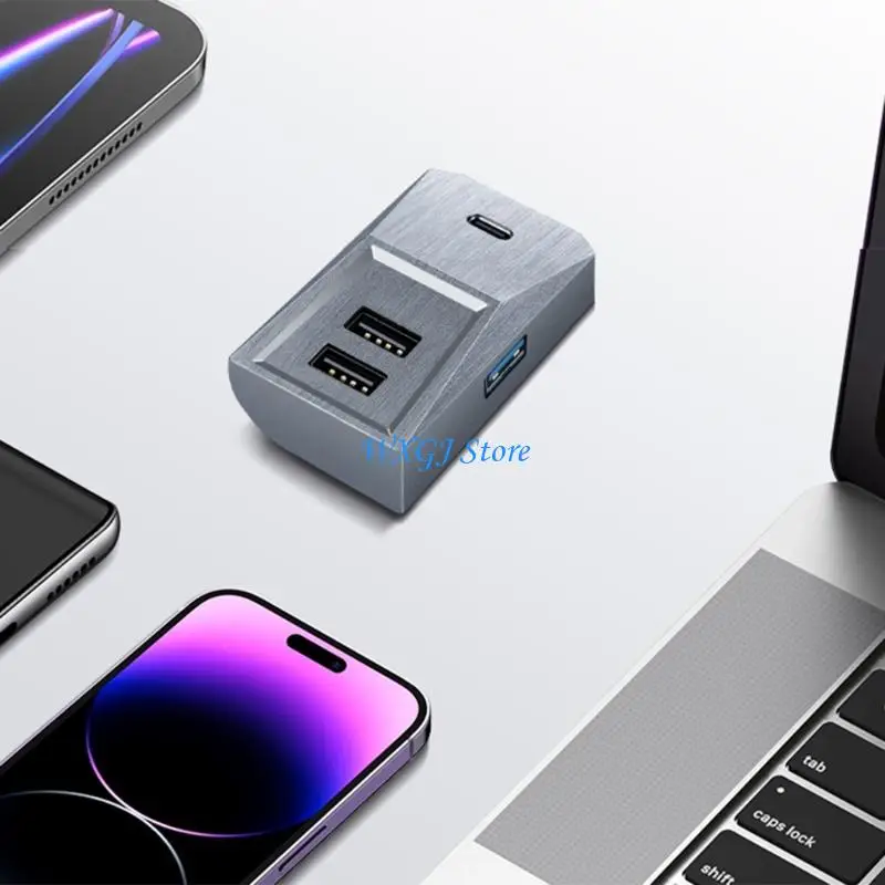37JE Central Console Charging Cable USB Hub Docking Station Accessories for Car