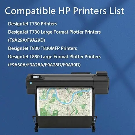 

Картриджи для принтеров HP DesignJet T830 T730, 300 мл, аналог HP 728 IF9J68A F9J67A F9J66A F9J65A