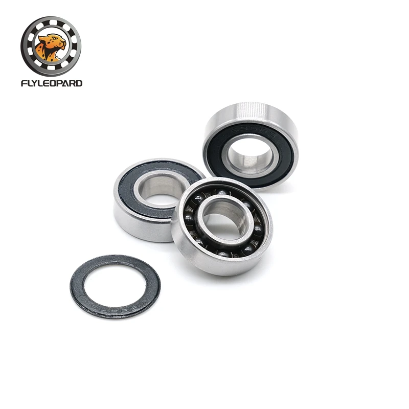 1PC 699RS CB 9x20x6mm Fingertip Gyro Finger Spiral Stainless Steel Hybrid Ceramic Bearings For Hand Spinner