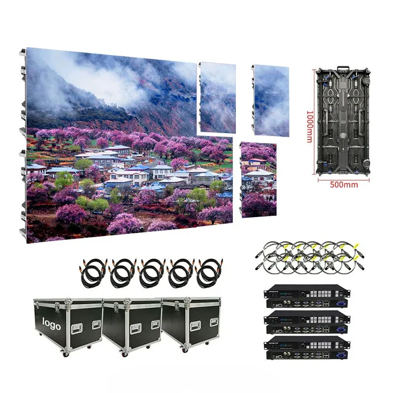 Outdoor Custom Waterproof LED Roll-up Display ScreenHigh Brightness Led Panel Outdoor Display Led Cabinet Display Advertising Le