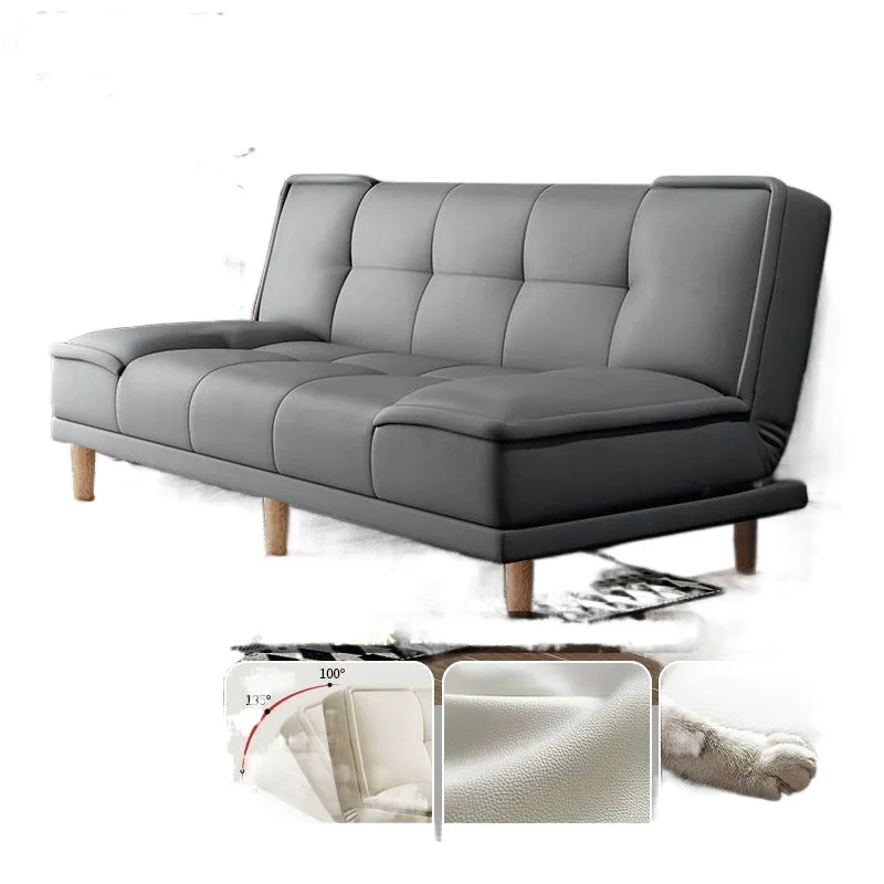 multi-functional folding sofa bed dual-purpose small apartment sofa simple living