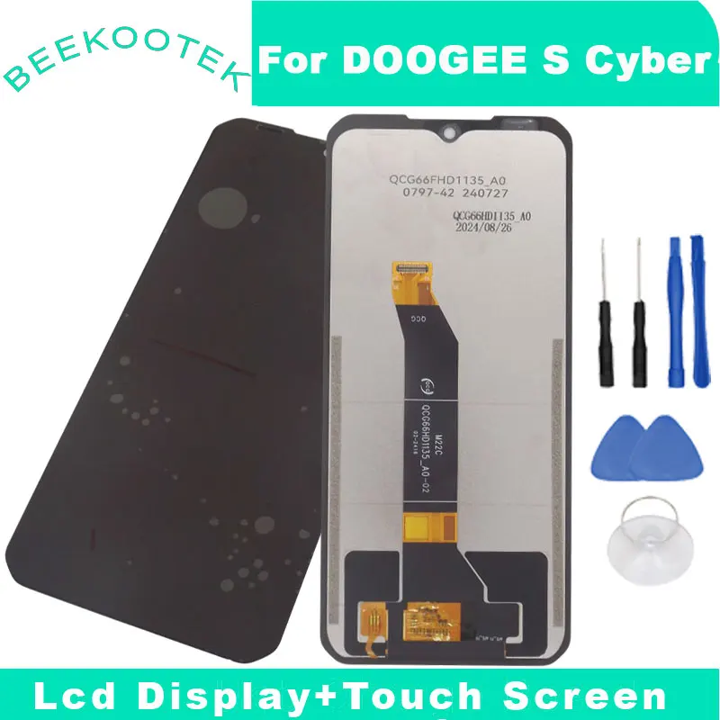 Nuevo Original DOOGEE S Cyber LCD pantalla táctil digitalizador accesorios para DOOGEE S Cyber teléfono inteligente