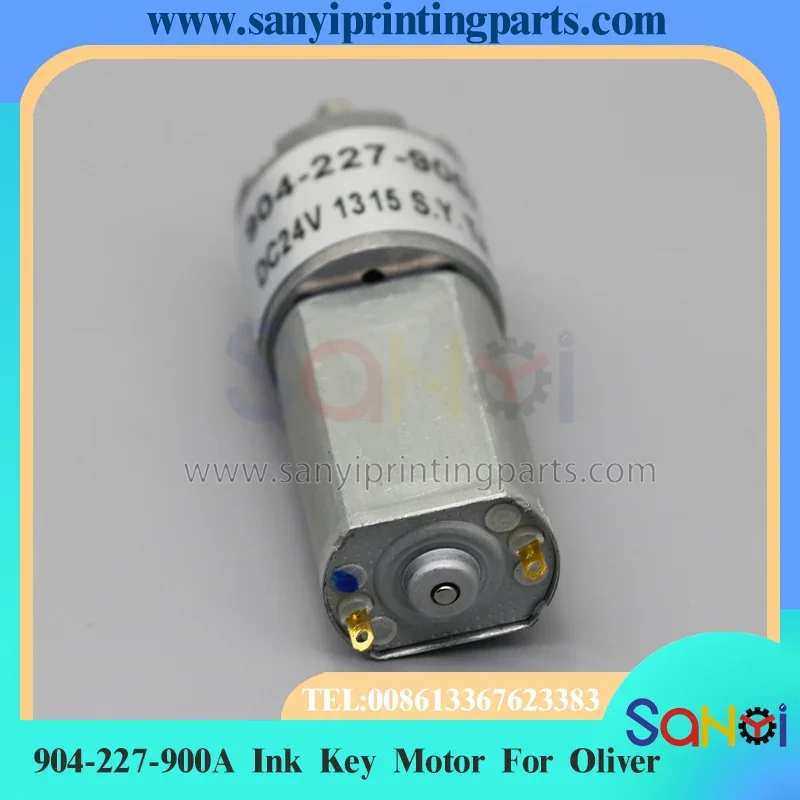 

1 шт., лучшее качество 904-227-900A, двигатель с ключом Oliver Ink DC24V для печатной машины Sakurai