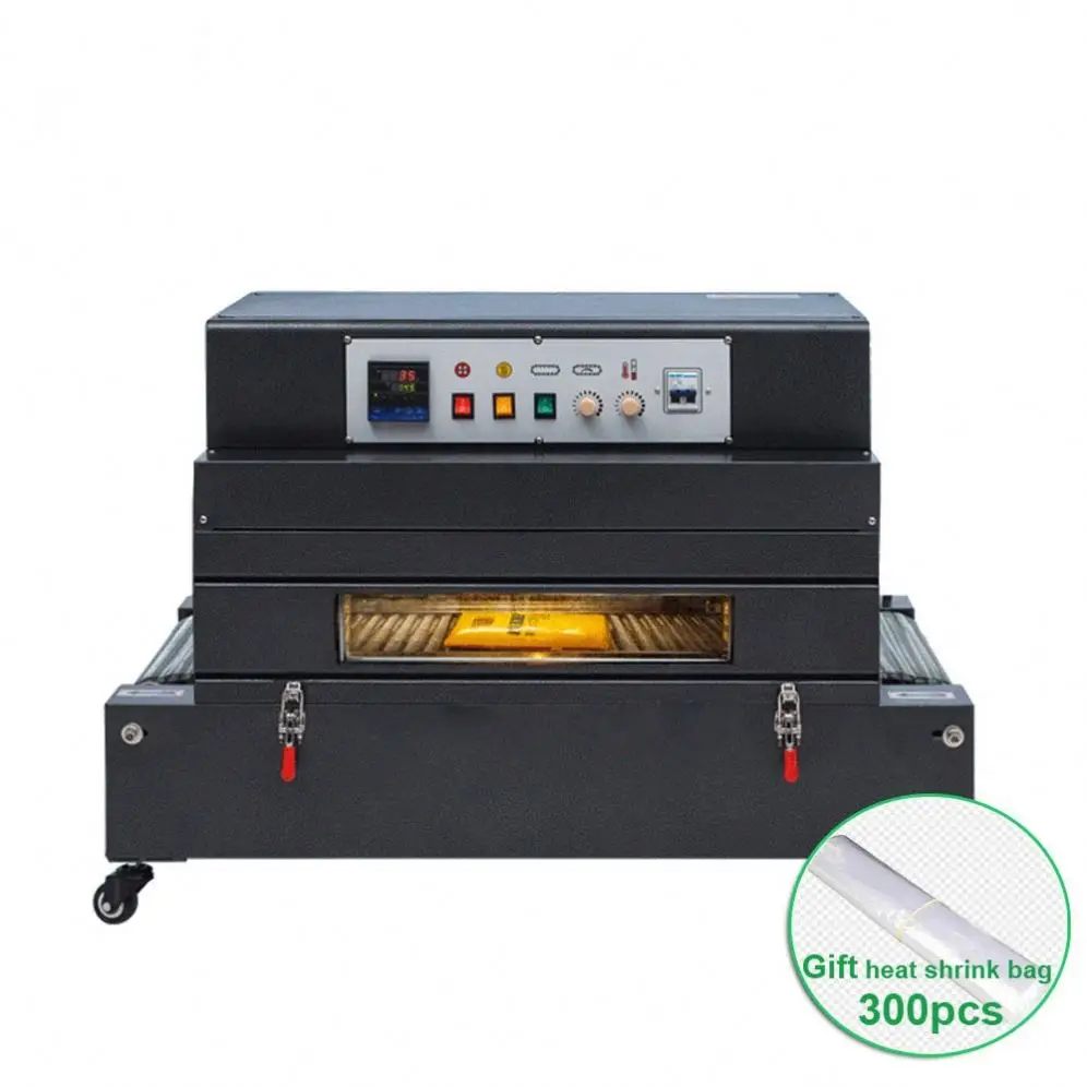 Automatic Tunnel Tubing Heat Shrink Machine Cup Can Foil Bag Packaging-for Cosmetic Gift Boxes Phone Boxes Other Items Made PP