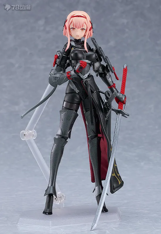 In Stock Original figma 621 SAMURAI Movable Model Toys MAX FACTORY MF FALSLANDER Knight Girl Model Collect