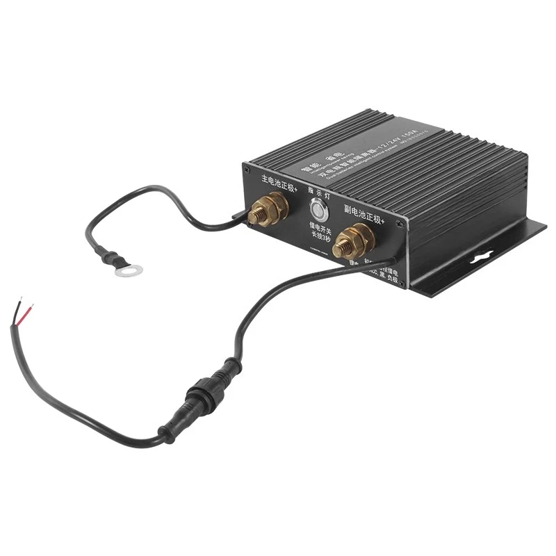 

Dual Battery Isolator, Car Dual Battery Isolator Manager Controller 12V Off-Road RV Modified Smart
