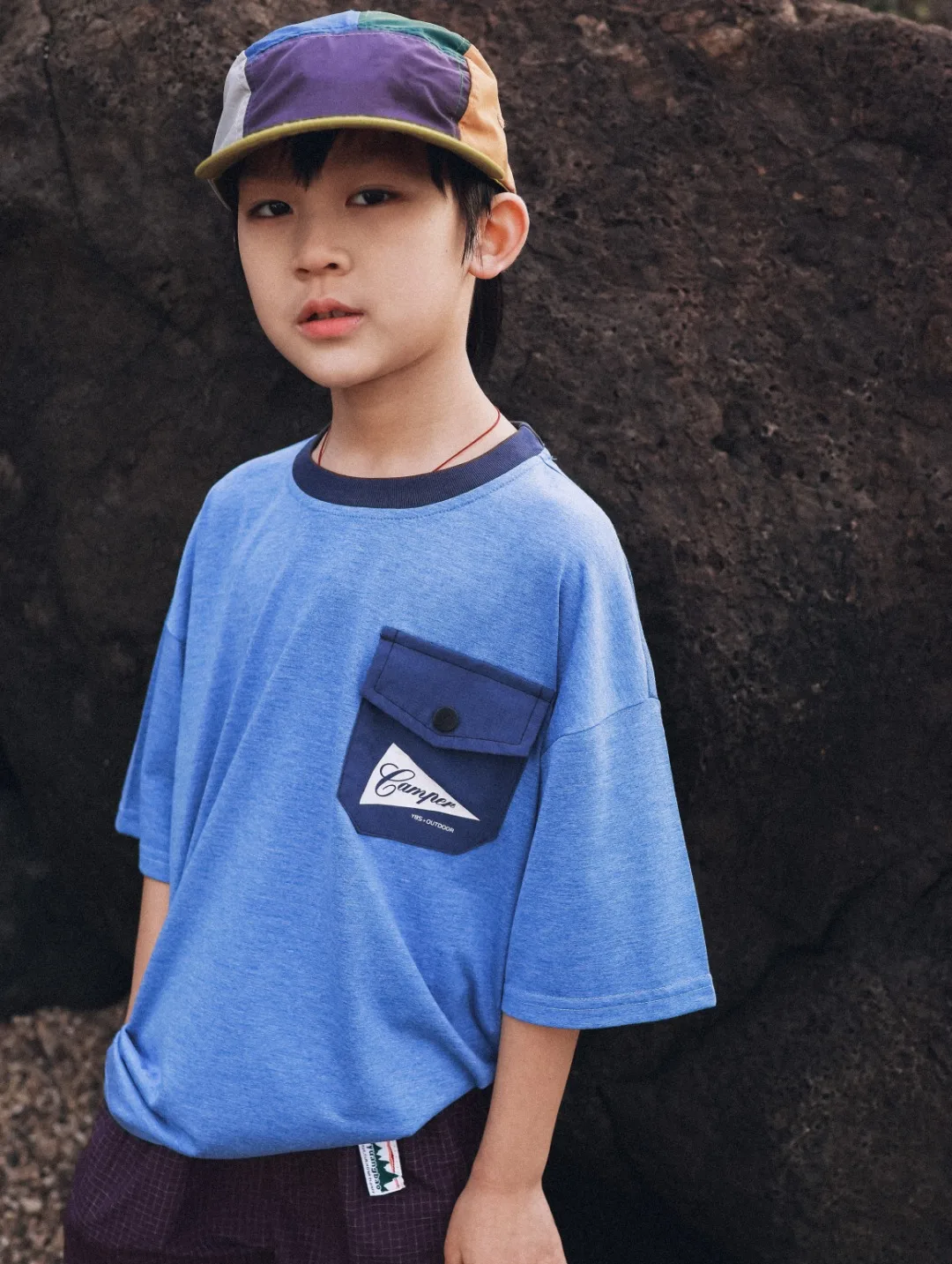 Quick Dry Breathable Moisture Wicking Short Sleeve T Shirt for Boys Outdoor Climbing Shirt Summer Kids Clothing Standard Fit