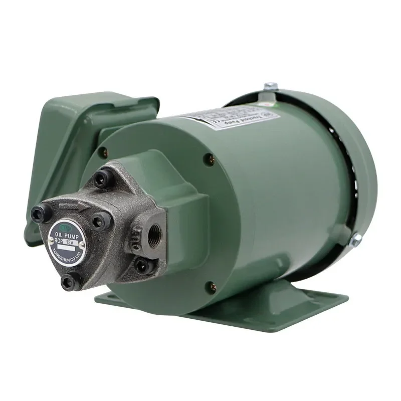 220V single-phase motor TOP-12A triangle pump head 13A machine tool lubricating oil pump motor unit