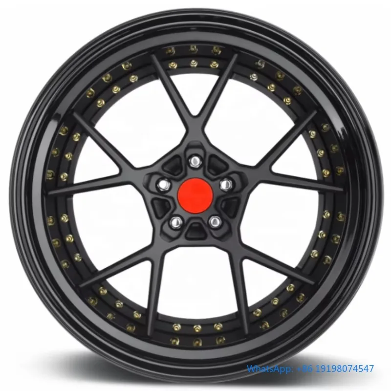 

Customized Two-piece Deep Concave Forged Aluminum Alloy Passenger Car Wheels Muscle Sport Racing Universal Wheel Rims