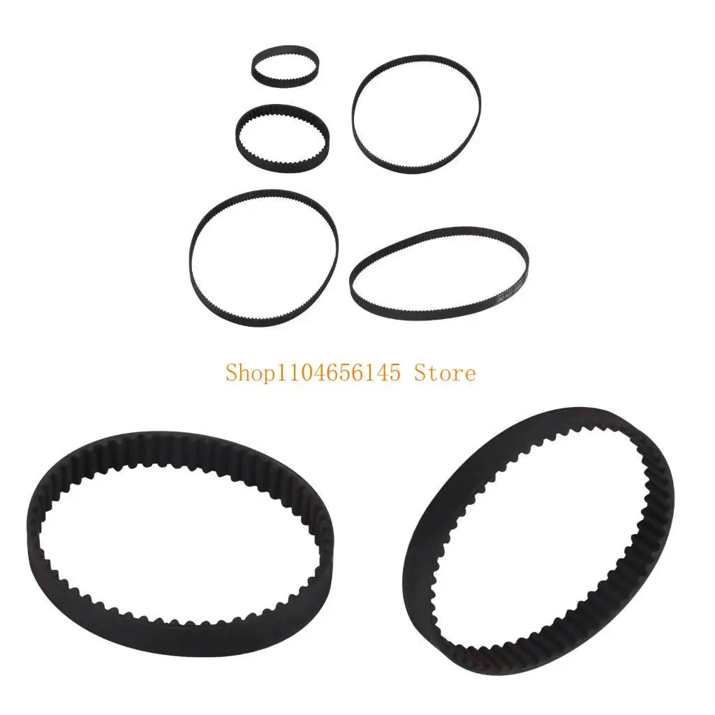 

5asd 2GT-6 Endless GT2 Belt 2GT Synchronous Belt 6mm GT2 Closed Looping Timing Belt 110mm/158mm/180mm/300mm/752mm Length