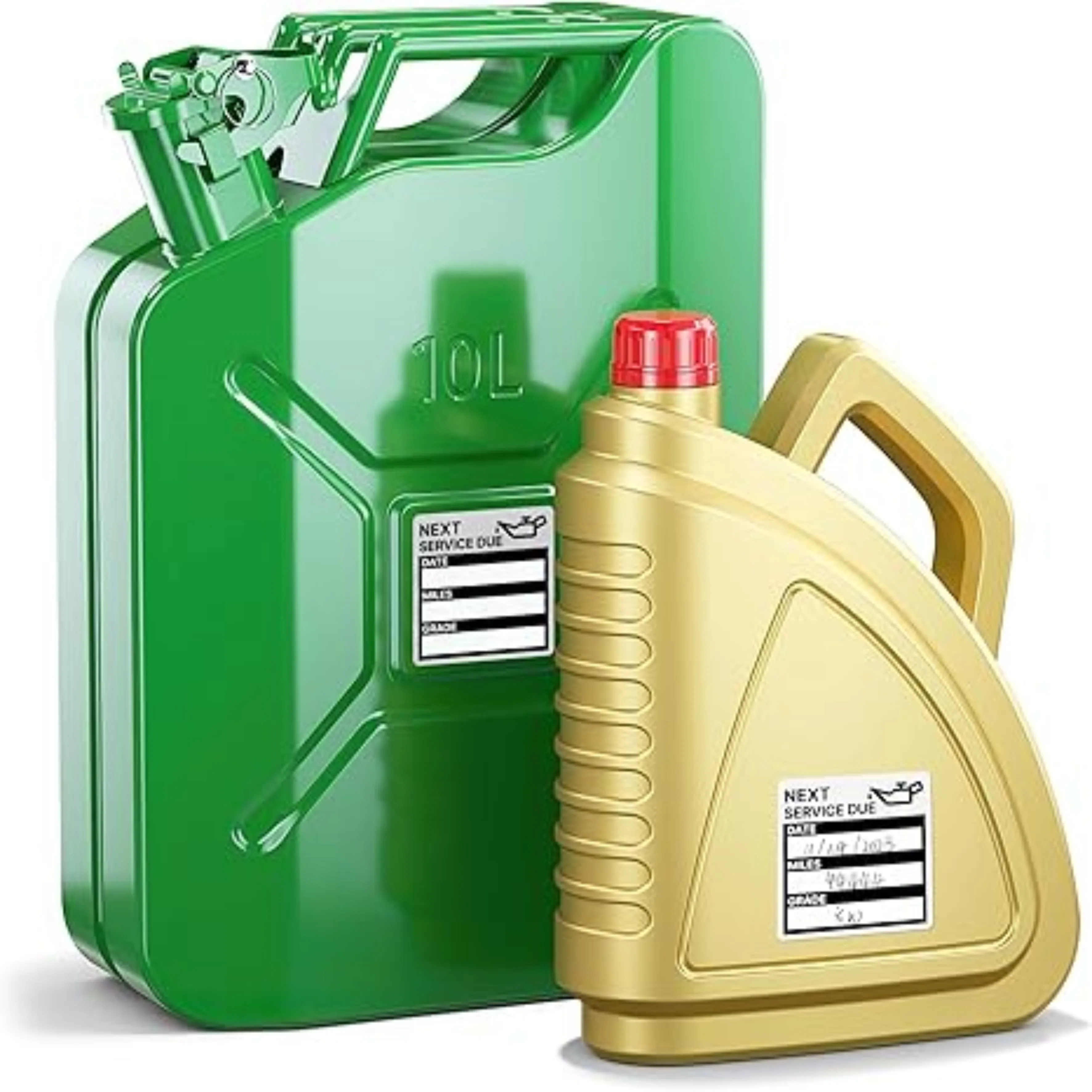 300 ملصق تغيير الزيت، ملصقات الخدمة، ملصقات تذكير الخدمة التالية، سهل الكتابة، سهل التقشير، بدون بقايا