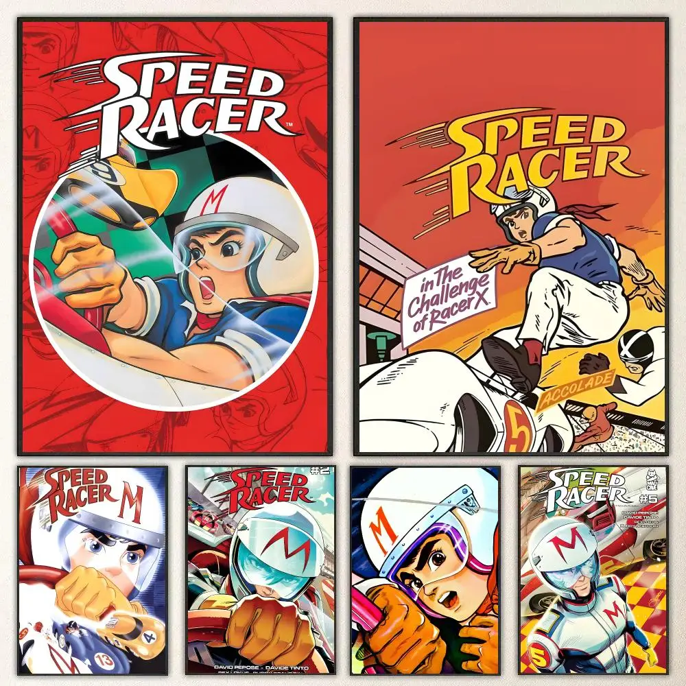 Pattern Go Go Speed Poster High-definition  poster stickers, suitable for bedroom, living room, home decoration