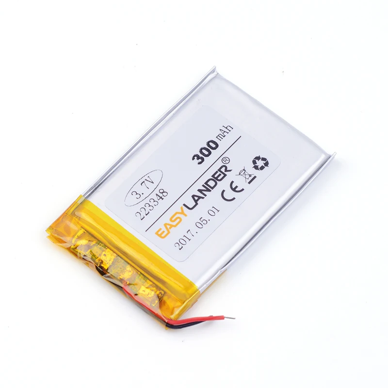 

223348 300mAh polymer lithium battery cell phone lithium batteries 3.7V 300 mA high-capacity ultra-slim A product