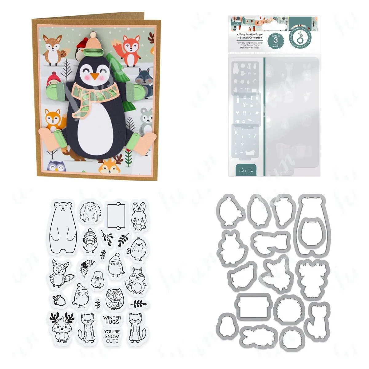 

A Very Festive Fayre Full Metal Cutting Dies Stamps Stencils Scrapbook Diary Decoration Embossing Template DIY Greeting Card