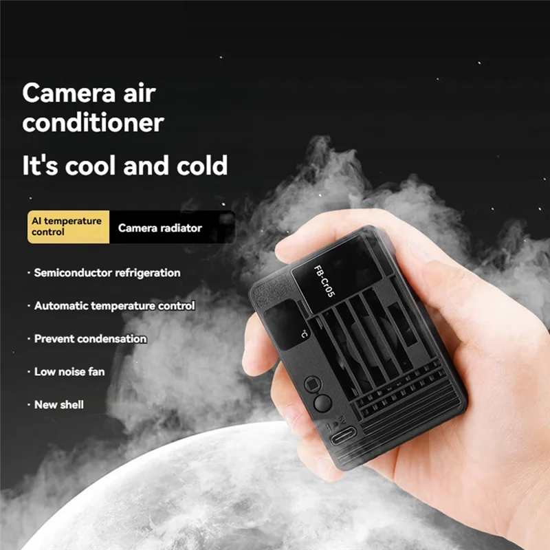 

AA08-FB-CR05 Camera Cooling System Heat Sink Cooling Fan For Sony Canon FUJIFILM ZV-E1 A7M4 A6700 A72C R8 R7 R6 XT4