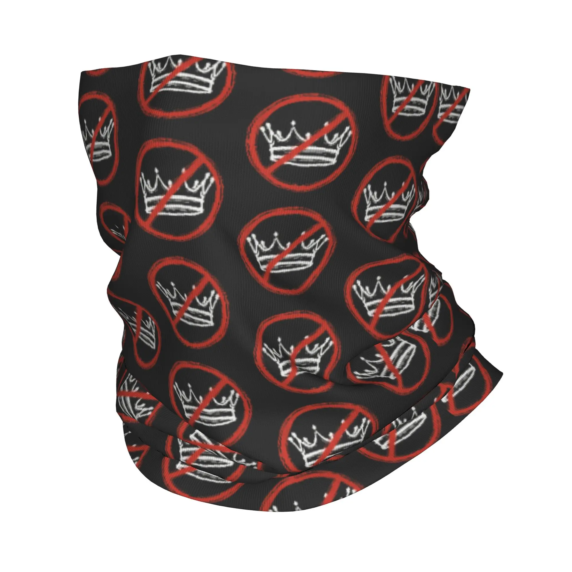 

Outdoor Sports Balaclava No Kings Cycling Mask Neck Cover Tactical Mask Fashion Punk Riding Fishing Windproof Scarves