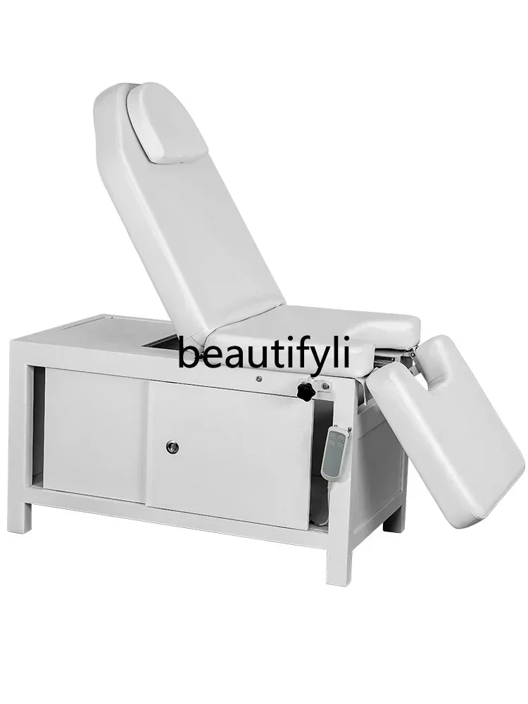 

SS Movable lifting gynecological examination bed Private bed rinse