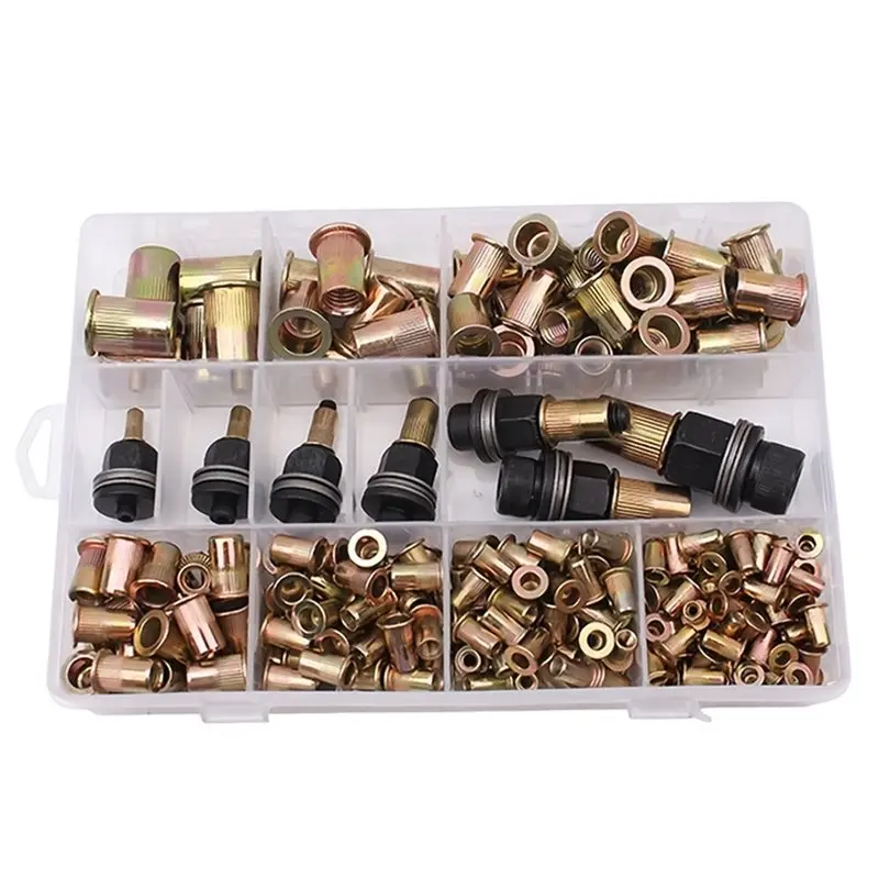 ABUG-For Furniture, Decor, Automotive, Marine Rivet Nut And Manual Tool Set Rivet Nut And Manual Tool Set