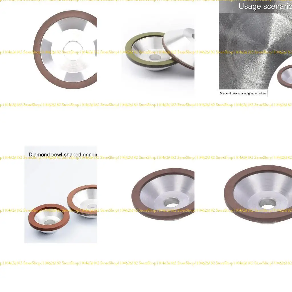 

Q2Q4 180 Grit Metal Coated Concave Cup Shaped Grinding Wheel Grinding Disc Replace