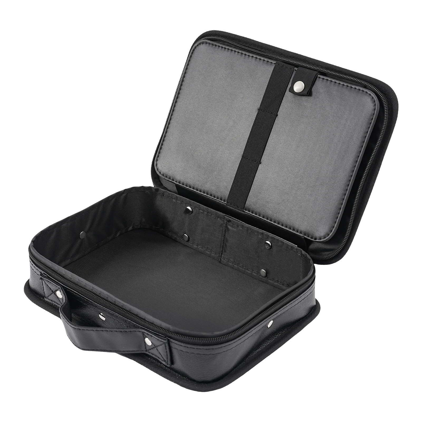 Tragbare Friseurtasche, große Handtasche für Friseure, wasserdichtes PU-Oxford-Gewebe, ideal für den täglichen Gebrauch, Reisen und Geschäftsreisen. – Detail 9