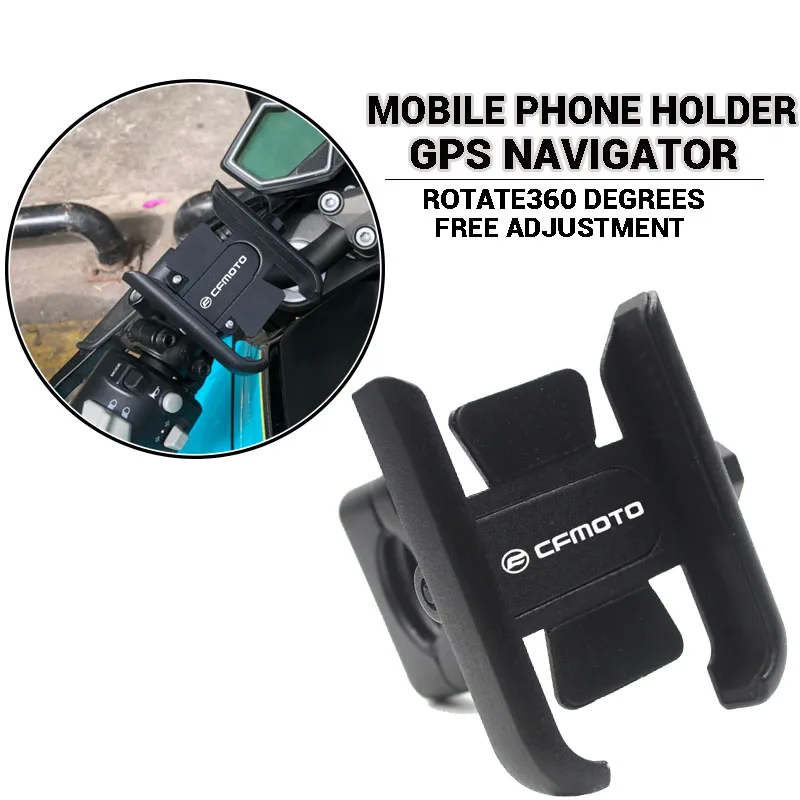 

For Cfmoto 650Mt 250Sr 150Nk 250Nk 400Nk 650Nk Nk250 Nk400 Nk650 Motorcycle Handlebar Mirror Mobile Phone Holder GPS Stand