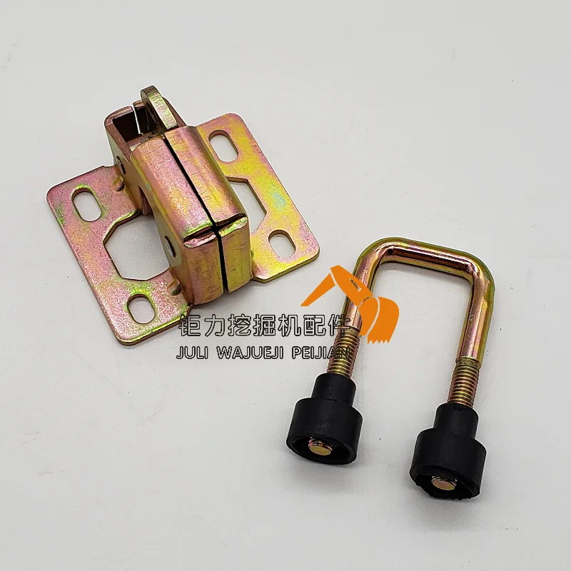 For XCMG XE Xiamen Gong temporary work 60 80 85 Domestic small dig door lock of cab Reverse lock Lock block Excavator