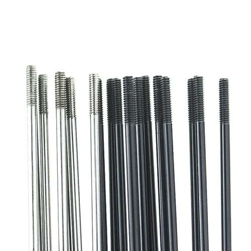 Imagen 2 del producto Radios de acero inoxidable para bicicleta de montaña y carretera, alta calidad, 36 piezas, 14G J, curva con pezones, Spokes170mm-300mm, BZN001