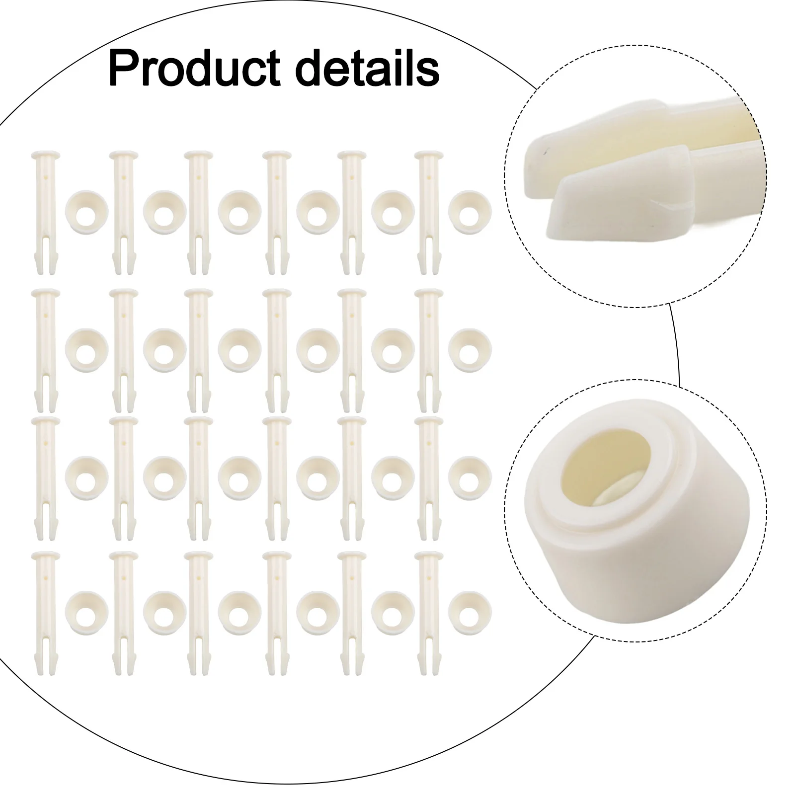 

Набор из 24 соединительных штифтов и уплотнителей для бассейнов: запасные части для ремонта, герметичное и удобное решение