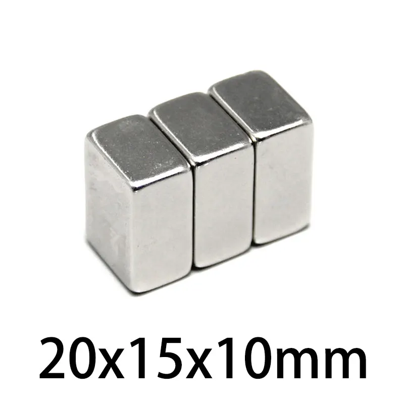 

5/10/20pcs 20x15x10 mm Super Cuboid Block N35 Magnet Neodymium Magnetic 20mm*15mm*10mm NdFeB Strong Magnets 20*15*10 mm