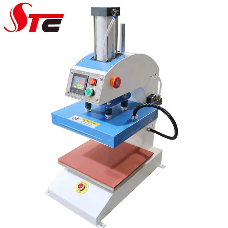 

Wholesales Pneumatic Logo Heat Press Small Garment Label Thermo Press Machine