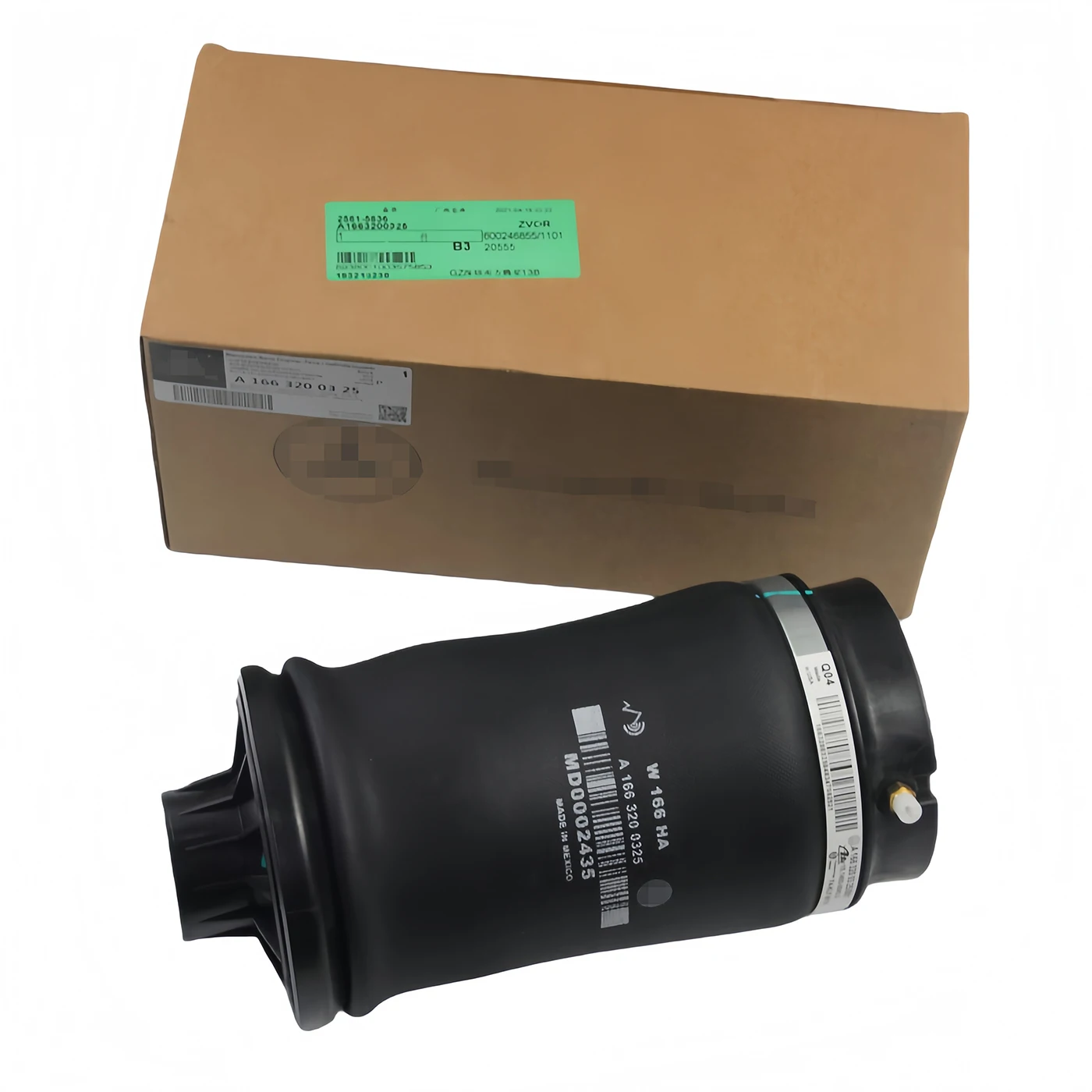 OE Quality A1663200325 Rear Air Spring for Mercedes ML300/320/350/400/500 GL350/400/450/500 - Air Suspension Bag Replacement