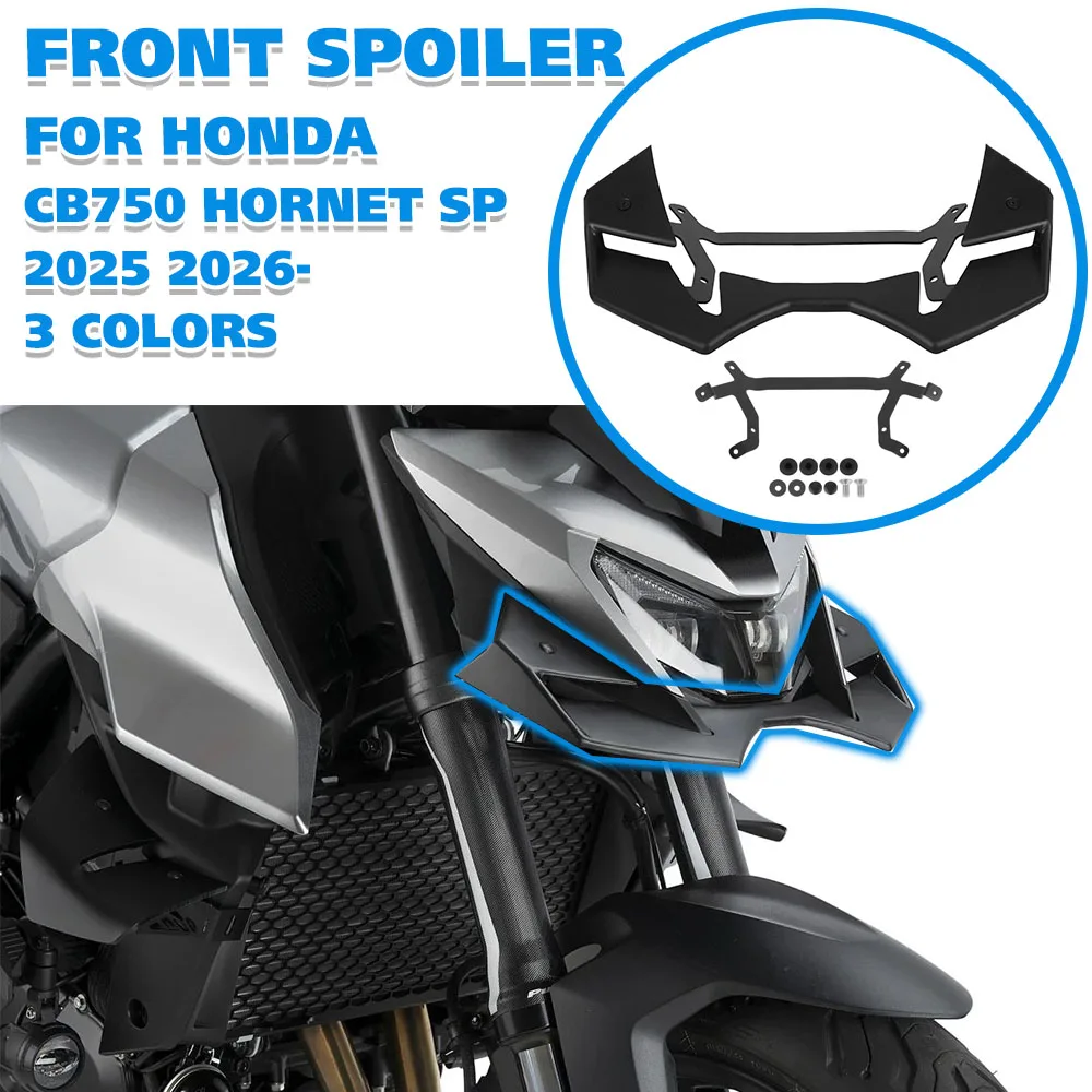 

Side Downforce Spoilers Fairing Winglet For Honda CB 750 CB750 Hornet 25 26- Motorcycle Front Side Spoiler Aerodynamic Wind Wing