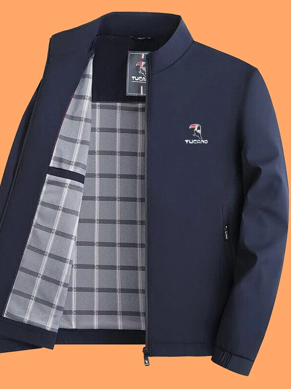 

Куртка TUCANO Woodpecker мужская повседневная для активного отдыха, спортивная, немнущаяся, весенне-осенняя, деловая, дышащая, для среднего возраста и старшего поколения