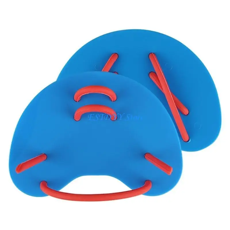 G6DE 1 Pair Silicone Swimming Hand Fins Enhancing Propulsions Silicone Swim Paddles
