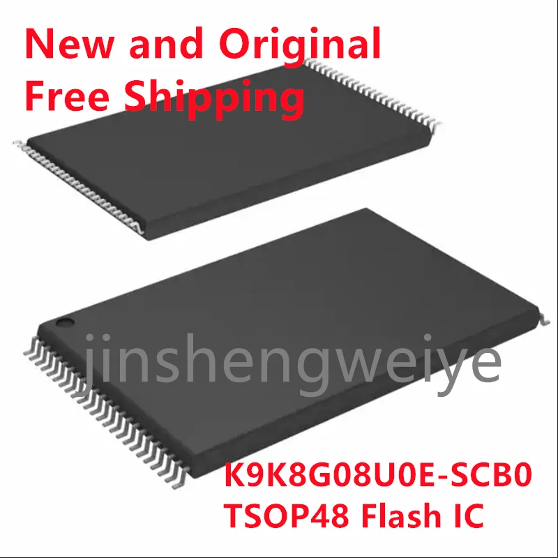 1~70PCS Free Shipping K9K8G08U0E-SCB0 K9K8G08UOE-SCBO Flash TSOP48 Chip K9K8G08U0E Brand new Good quality