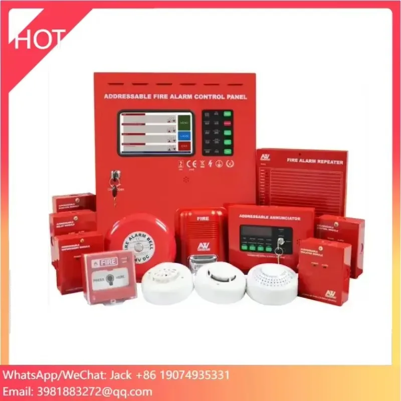 Адресная панель управления системой пожарной сигнализации от производителя на основе панели беспроводной пожарной сигнализации EN54