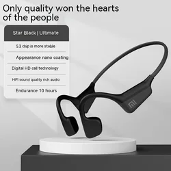 XIAOMI-Mijia A20 Bone Conduction Neckband Fones de ouvido sem fio, fones de ouvido Bluetooth, esportes com microfone, fone estéreo