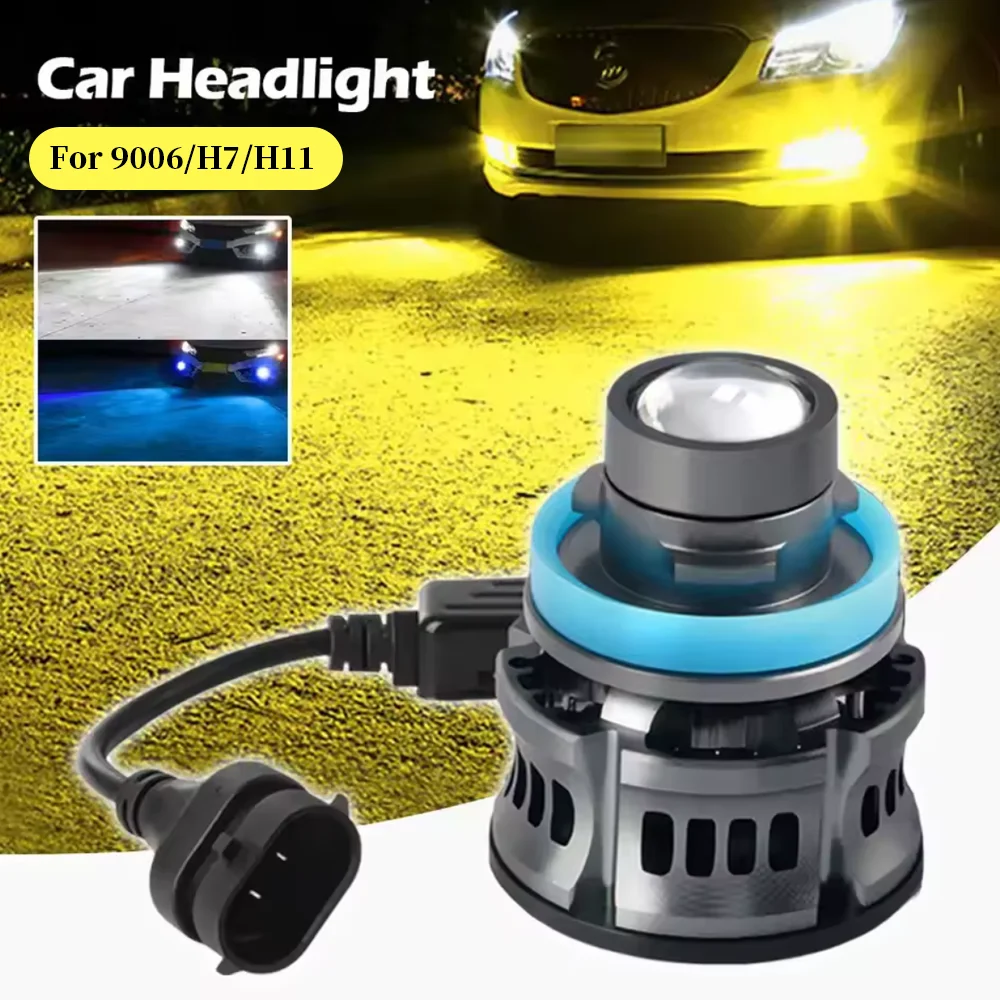 

Laser Lens Headlights Car LED Fog Light for H11 9005 9006 Conversion Lamp Energy Saving Long Range Lamps Automobiles Lights