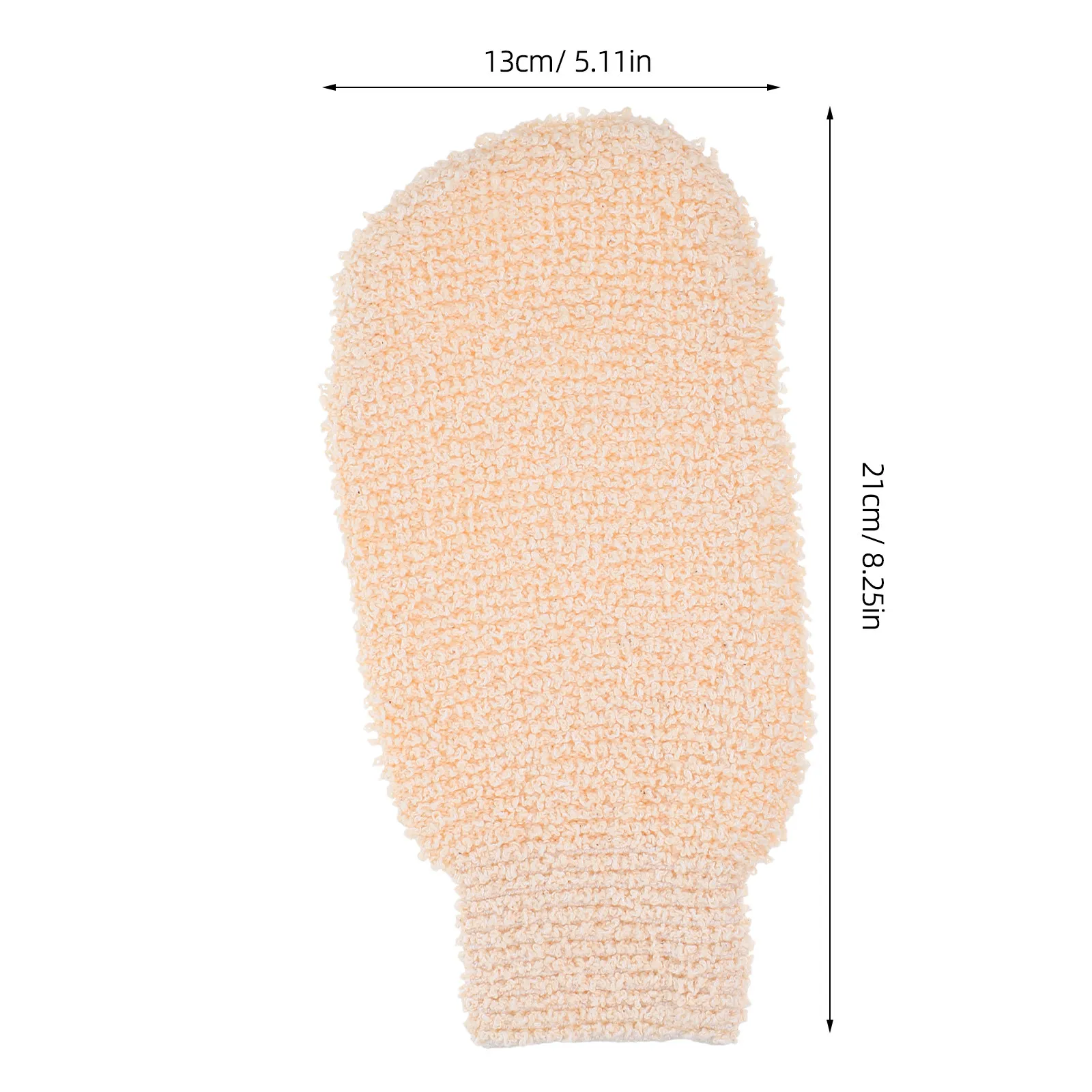 Body Scrub Glove Exfoliating Mitt for Smooth Soft Skin Dead Cell Remover Shower Spa Tool Radiant Glow Healthy Skin Care