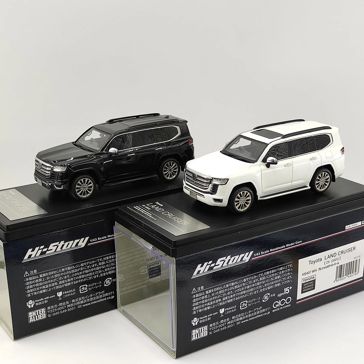 

Приветствующая масштаб 1/43 Toyota LAND CRUISER ZX 2021, модель автомобиля из смолы, Коллекционная игрушка, подарок, сувенир, украшение для дисплея